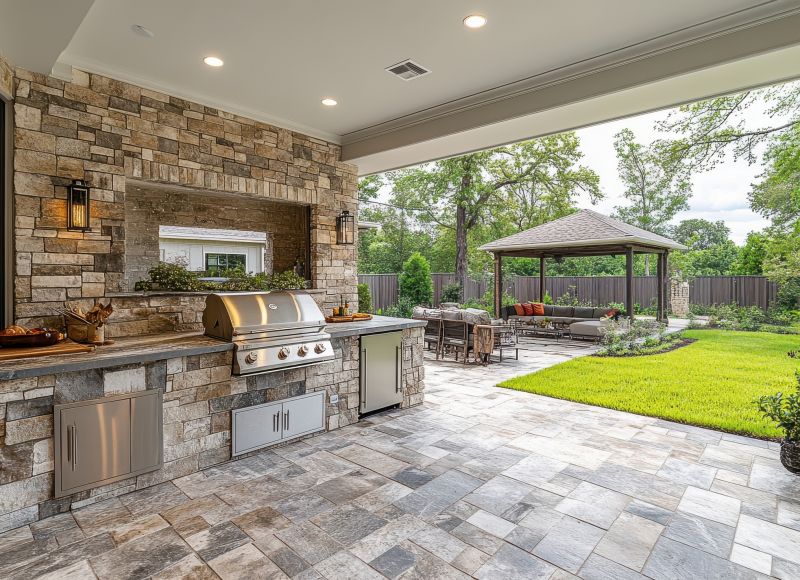 Outdoor Granite Kitchen Counter