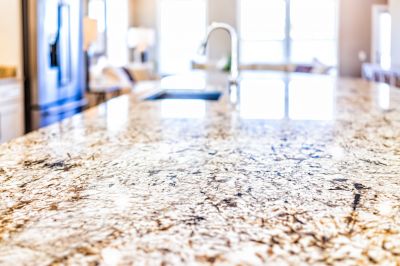 Edge Detail on Granite Counter